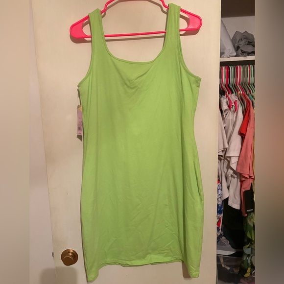 Wild Fable lime green dress XXL - Picture 3 of 4
